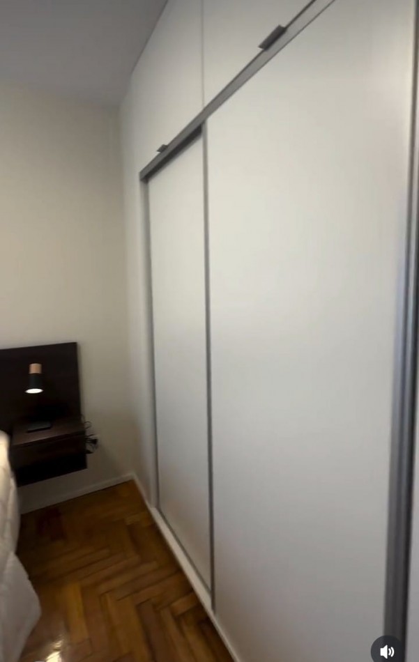 2 Amb.+Dep. C/Balcon reciclado y Amoblado. A una cuadra del mar