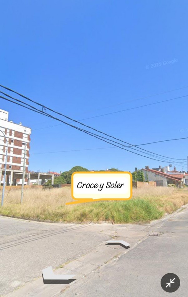 Lote 740m2 Vista al mar Punta Mogotes. Apto 9 pisos
