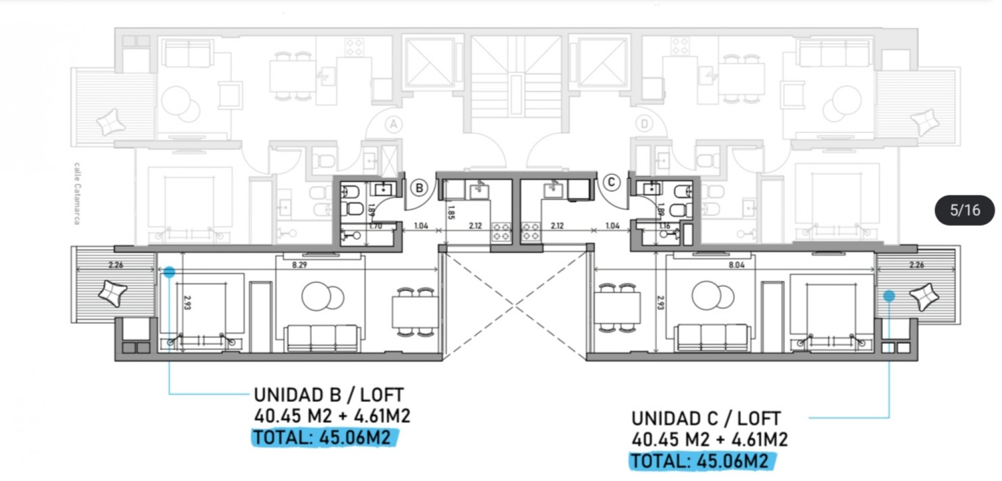 Departamento / Loft 45m2 a Estrenar. Mdp