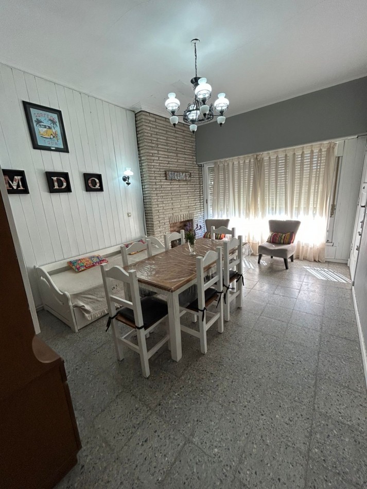 Alquiler Temporada chalet Cap.6p. Parque Luro Mar del Plata